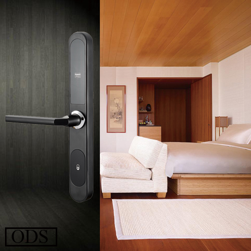 How does a hotel door lock work?